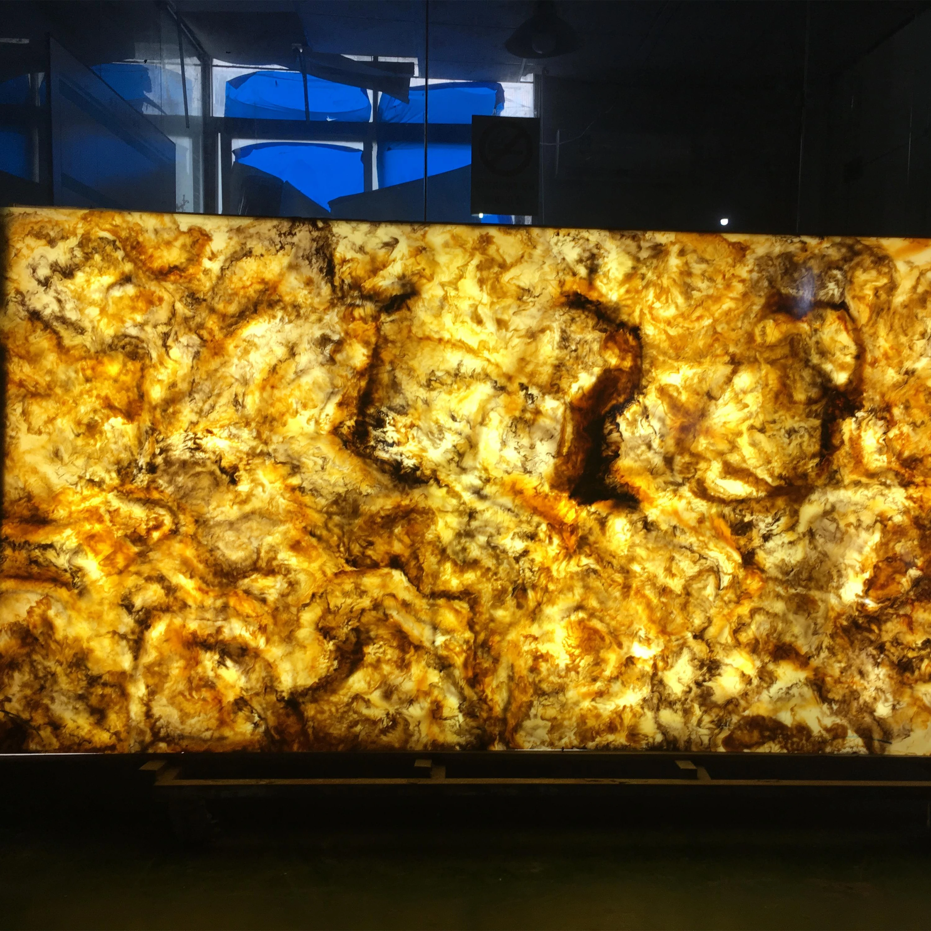 Translucent stone backlit onyx for interior wall panel sheets decoration faux alabaster