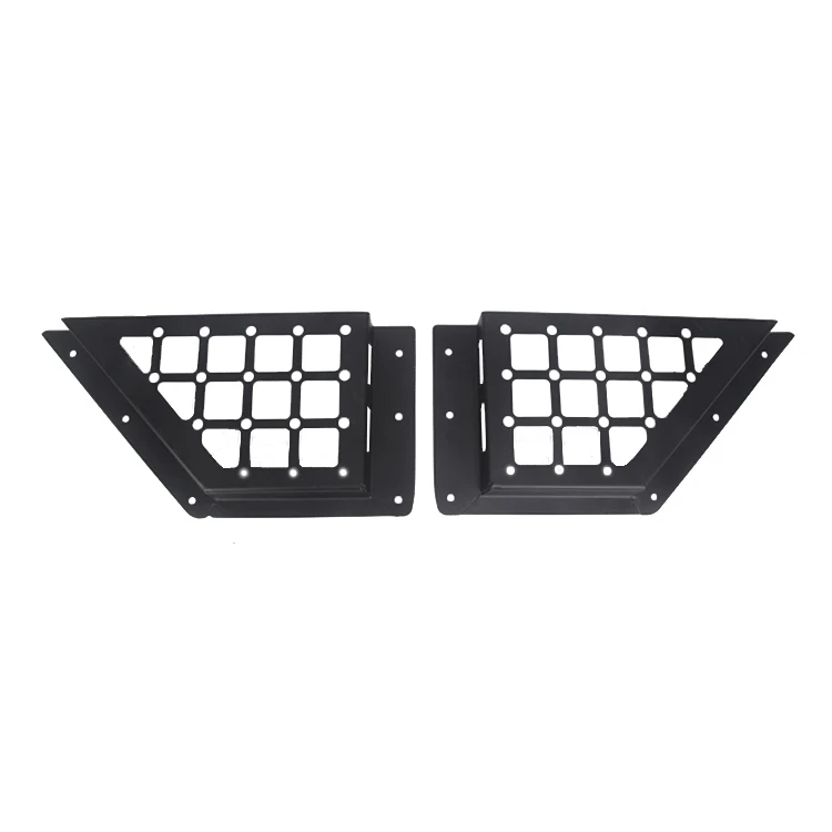 Door Side Storage Box Manganese Steel Hollow Out Car Interior Large Capacity Save Space Install Easily For Ford Bronco