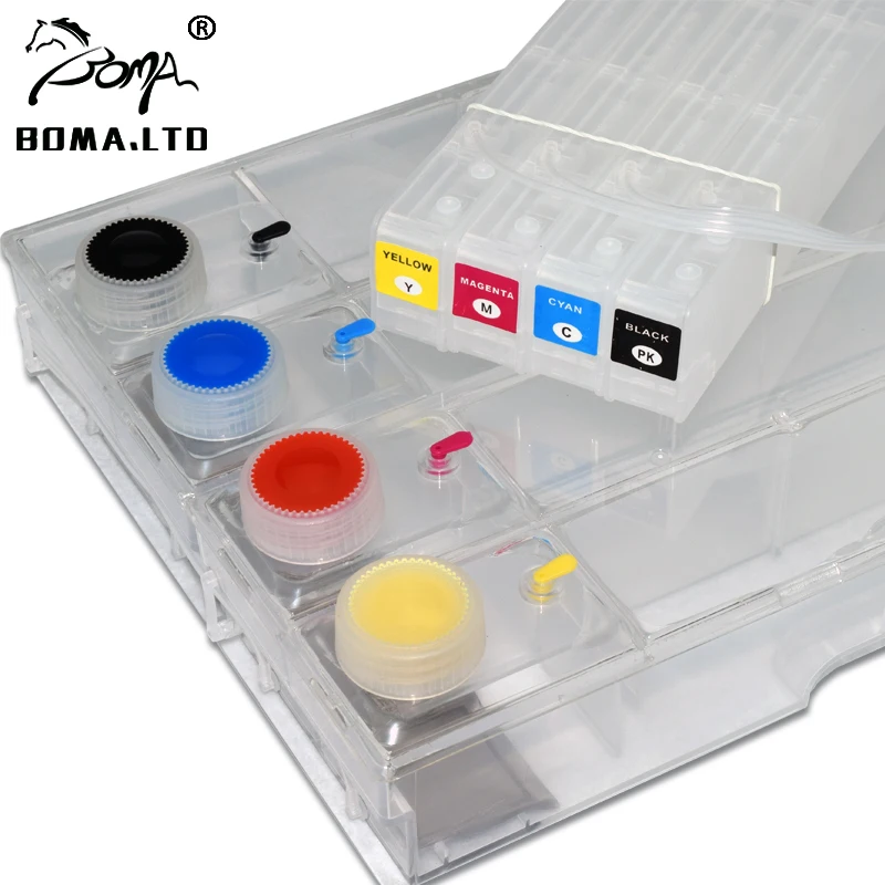  Новая система СНПЧ BOMA для картриджа HP 973 973XL Ink CISS принтера Pagewide 452dw 552dn 477dw 477