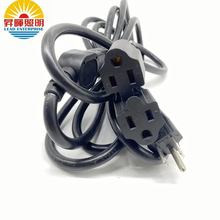 American Standard Socket 15AMP SJT Medical Grade Hospital Grade Green Dot Power Cord