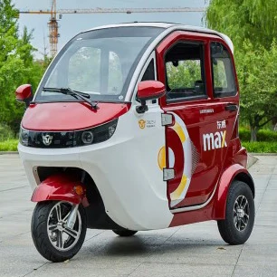 used 1500W adults three-wheel three-seat mini fully enclosed low-speed electric tricycle passenger scooter car for sale