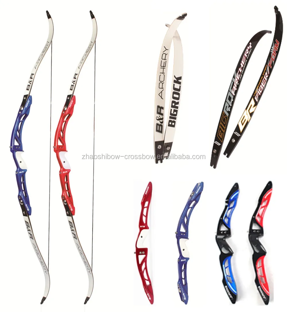 ILF LIMBS Laminated Limbs with Fiberglass and Maple Wood 3K Carbon Arrow for Shooting and Hunting Bow