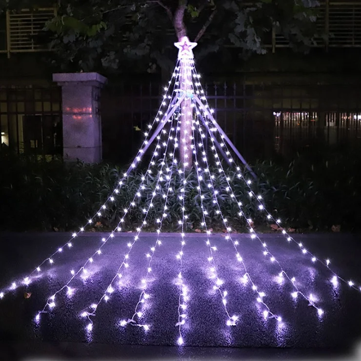 Twinkle Star Lights LED Landscape Yard Garden Tree Decoration Festival Christmas Atmosphere String Light