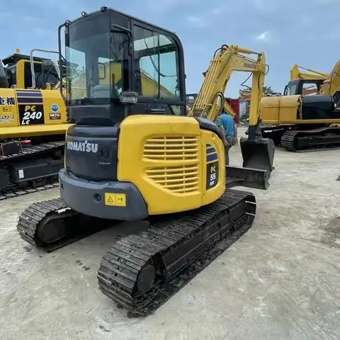 Японский оригинальный использованный мини Komatsu PC 50 55 MR экскаватор низкая цена для продажи