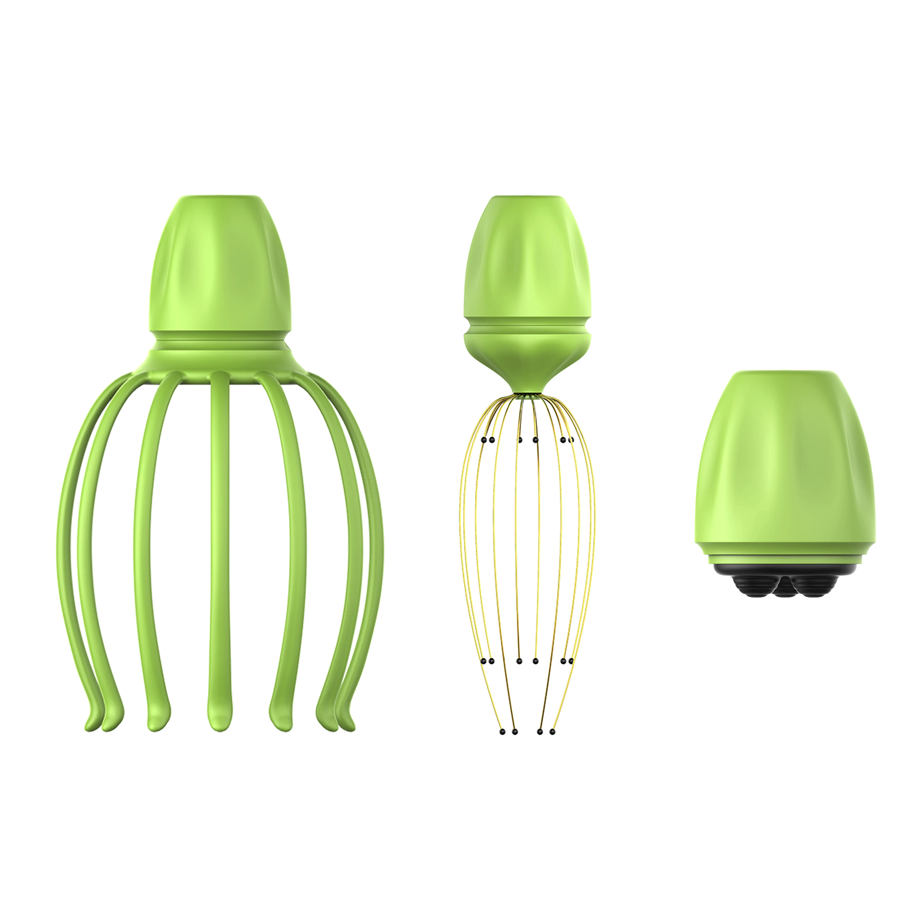 
Amazon Hot Sale head massager Rechargeable automatic head massager machine Scalp Massager 