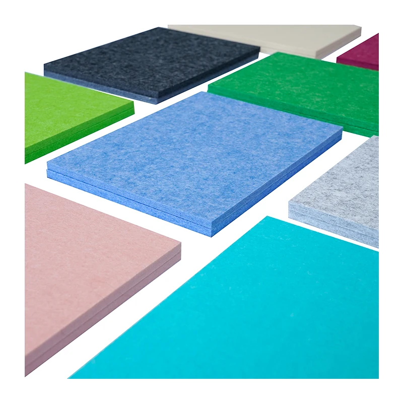 Modern Decorative Acoustic Wall Panel Multi-Function PET Polyester Fiber for Office Acoustic Panels