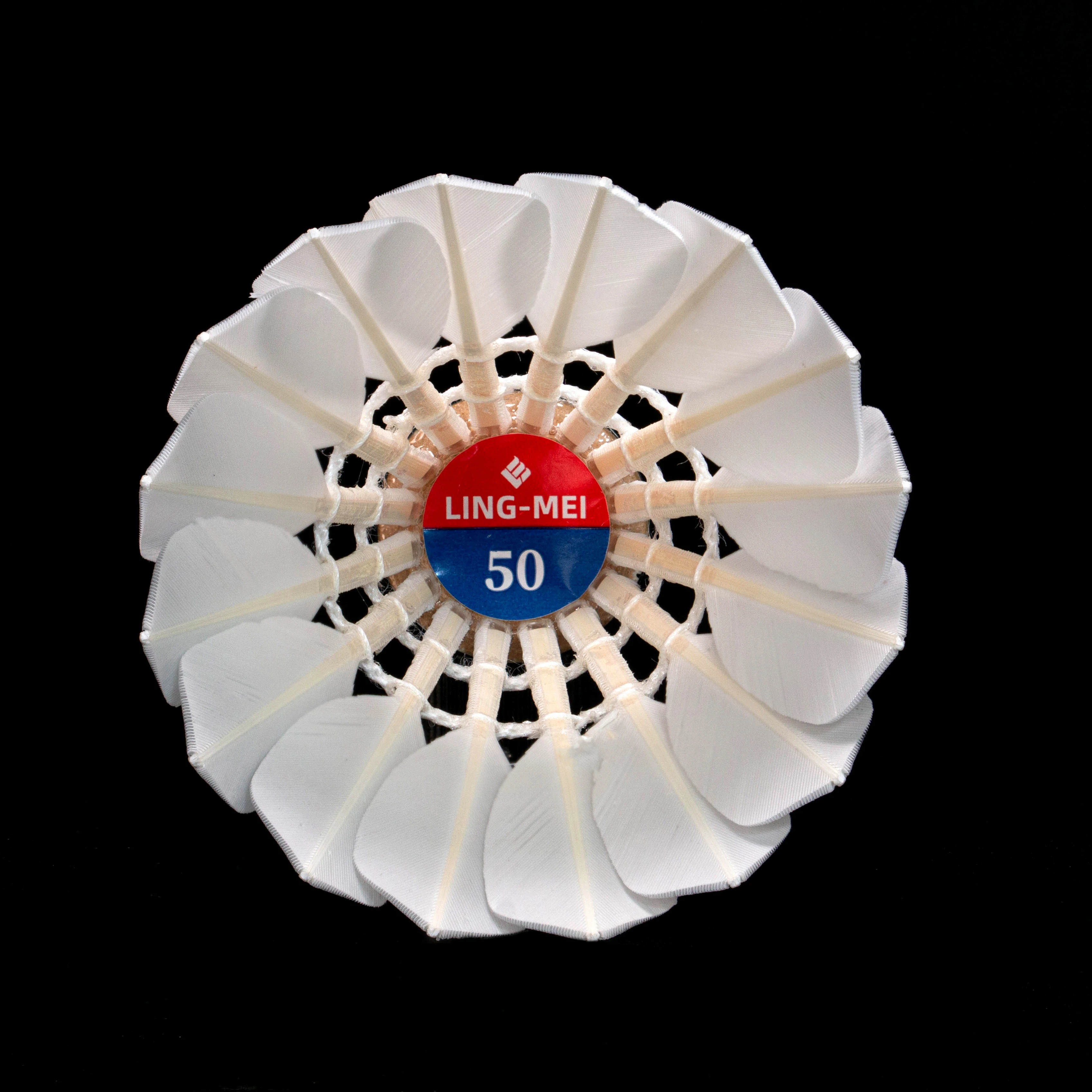 Bestsellers around the world Direct Sales from Origin Badminton Shuttlecock Shuttles Ball Goose Duck Feather LINGMEI-50