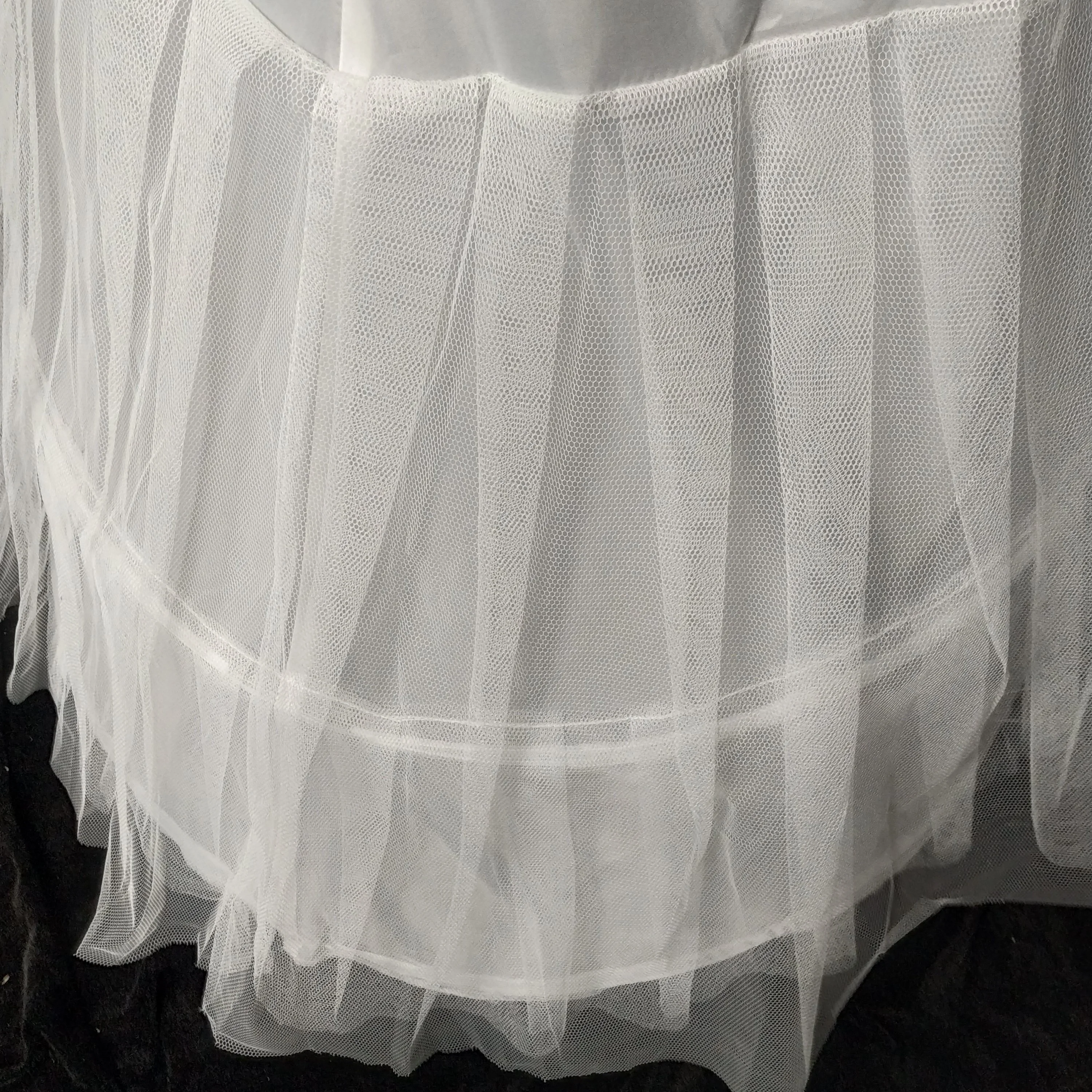 
Unique design Superior quality Fishtail double steel waist petticoat petticoat wedding 