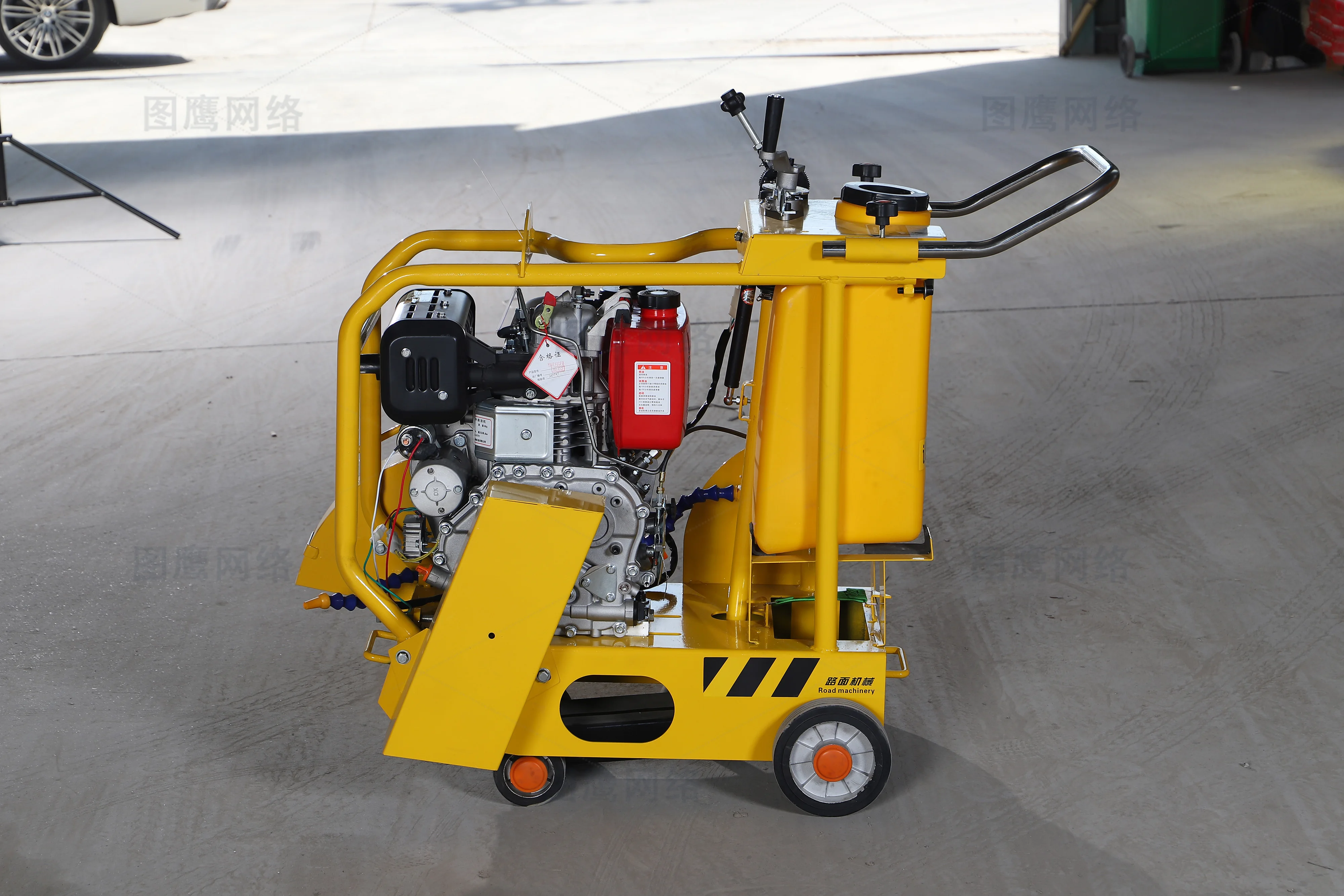 Gasoline Diesel Floor Asphalt Reinforced Small Concrete Saw Concrete Floor Cutter Road Cutting