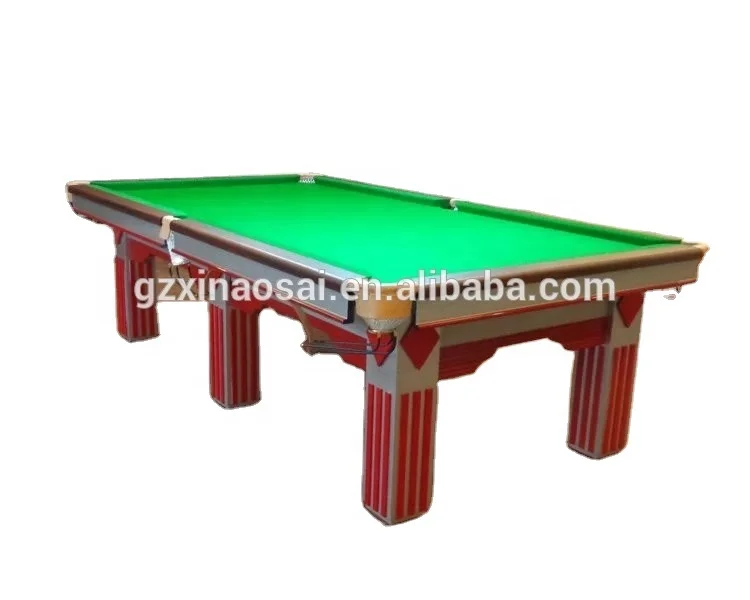 9ft solid wood slate snooker  pool table for factory price