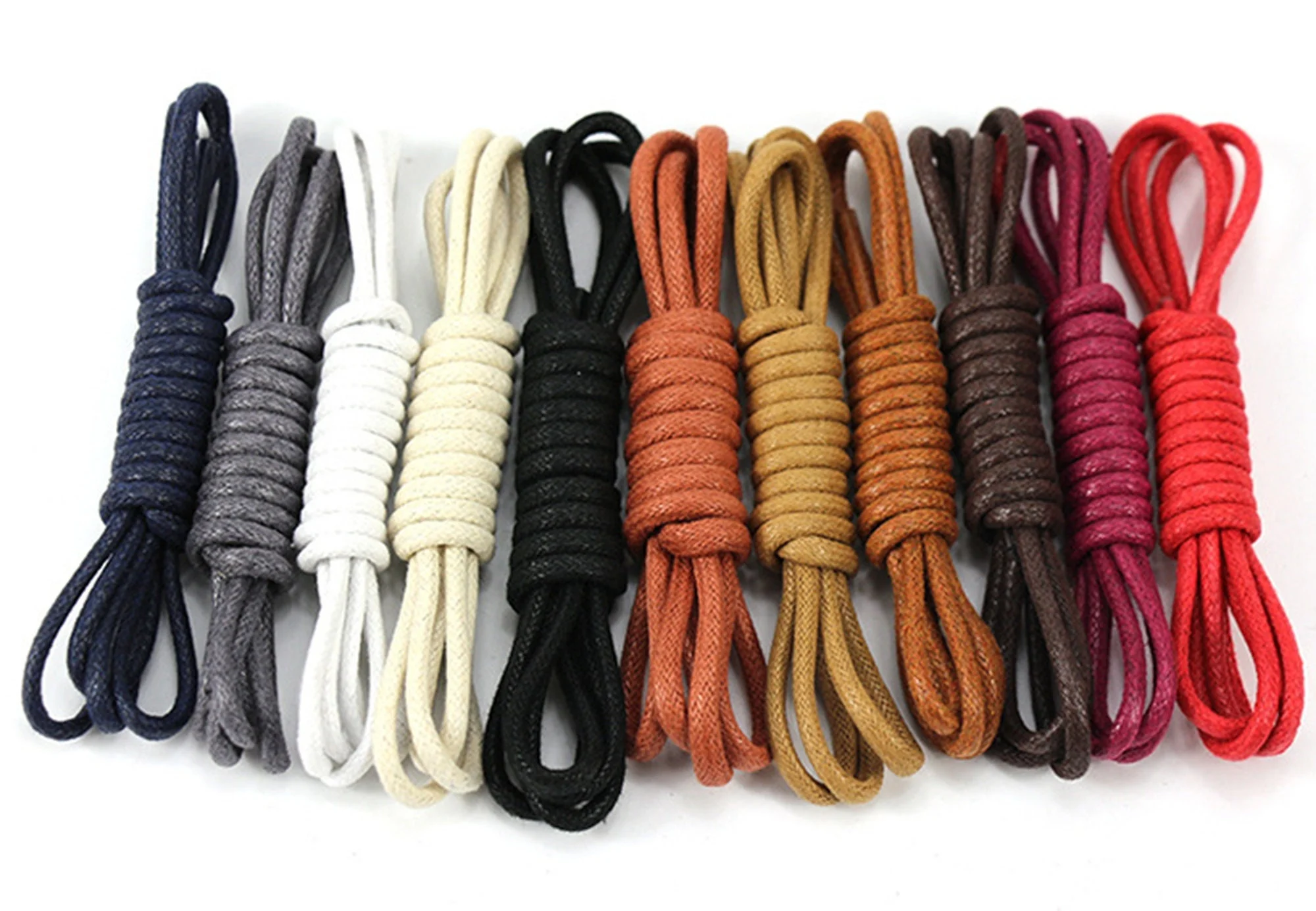Design High Quality Cheap Price Shoes Laces Custom  Leather Shoelaces With Wholesale Price