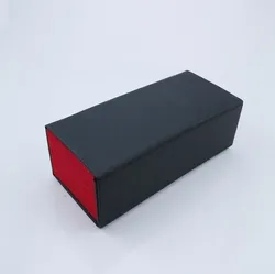 2021 Fashion custom logo Resistant Folding Fashion Leather Glasses case sunglasses packaging box