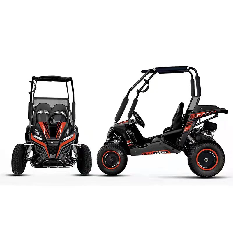 2022 go kart frame chassis cheap shipping 250W 36vmotor off road tire for kids  go kart electronic