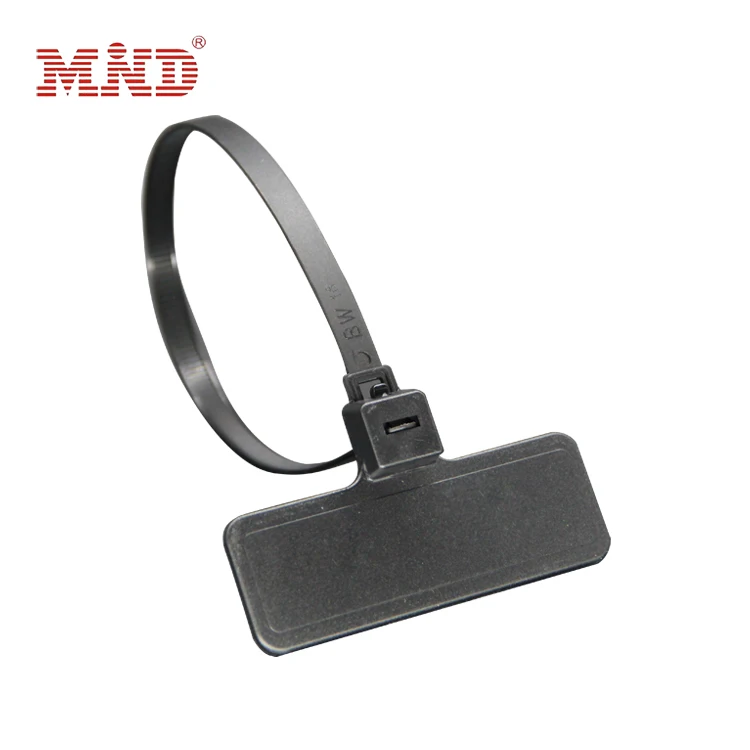Заводская индивидуальная RFID нейлоновая кабельная стяжка метка NFC HF/UHF Метка пластиковая застежка-молния обувь отслеживание