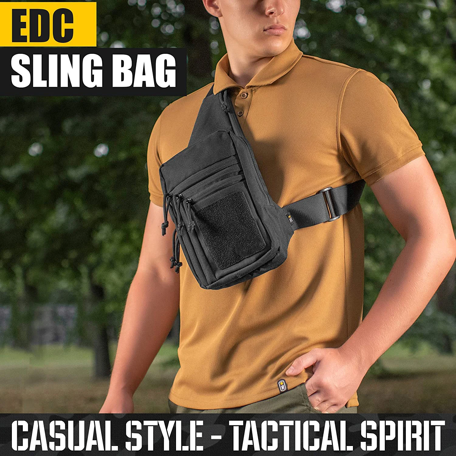 Portable Polyester Canvas Nylon Messenger Tactical Chest Bag Crossbody Shoulder Sling Bag Wholesale Price Men Women Summer