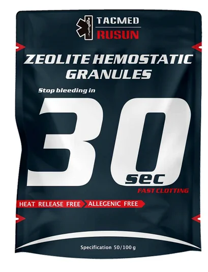 Better than celox gauze of  tactical tourniquet only 30S  zeolite hemostatic granules hemostatic dressing tourniquet tactical