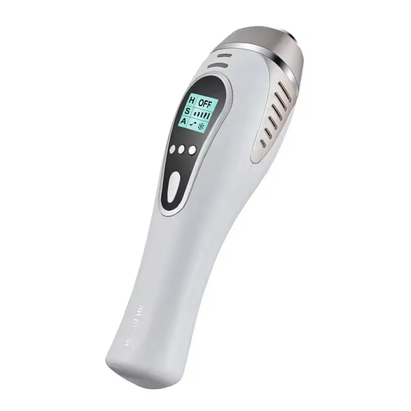Skin Care Handheld IPL Laser Hair Removal Machine Painless Ice Cooling Quartz Tube Skin Rejuvenation Acne Treatment Depilator