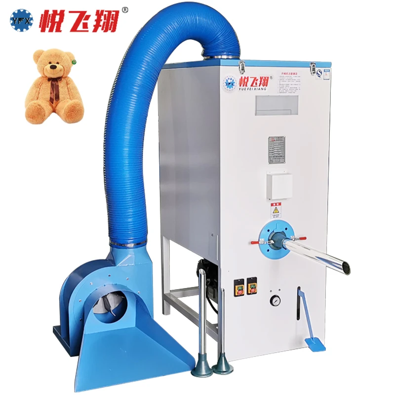 Лидер продаж 2022, автоматическая машина для розлива волокон для медведя Тедди