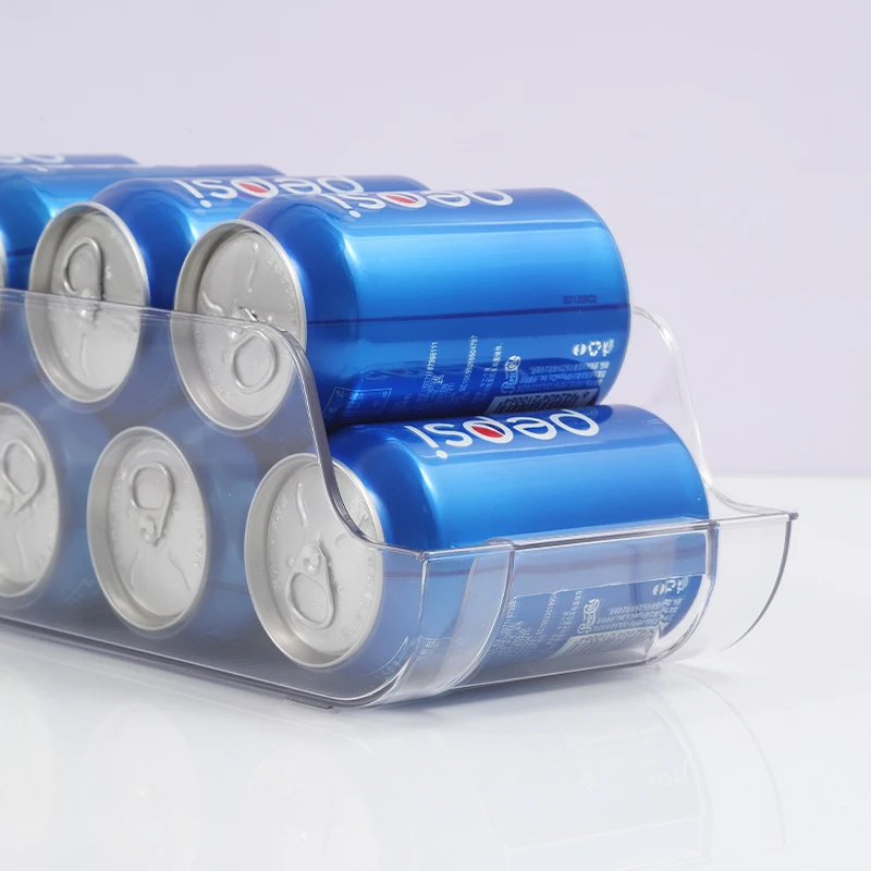 CY Clear Vegetable Food Refrigerator Drink Storage Box Acrylic Organizer Kitchen Plastic Refrigerator Organizer Bins