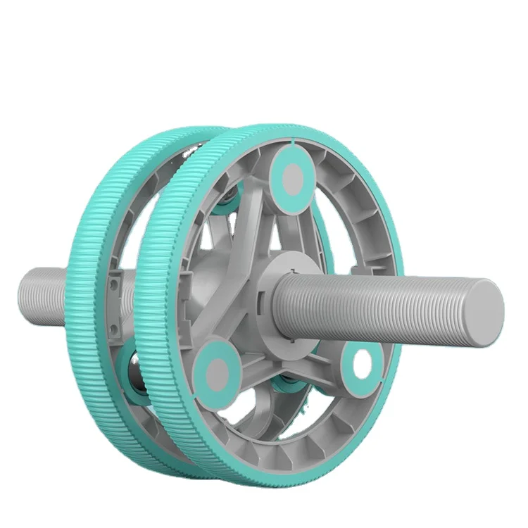 14-in-1 Abs Roller Wheel With Push Up Bars Dumbbells And Tensioners Functions Workout Machine For Home Gym Training Cruncher