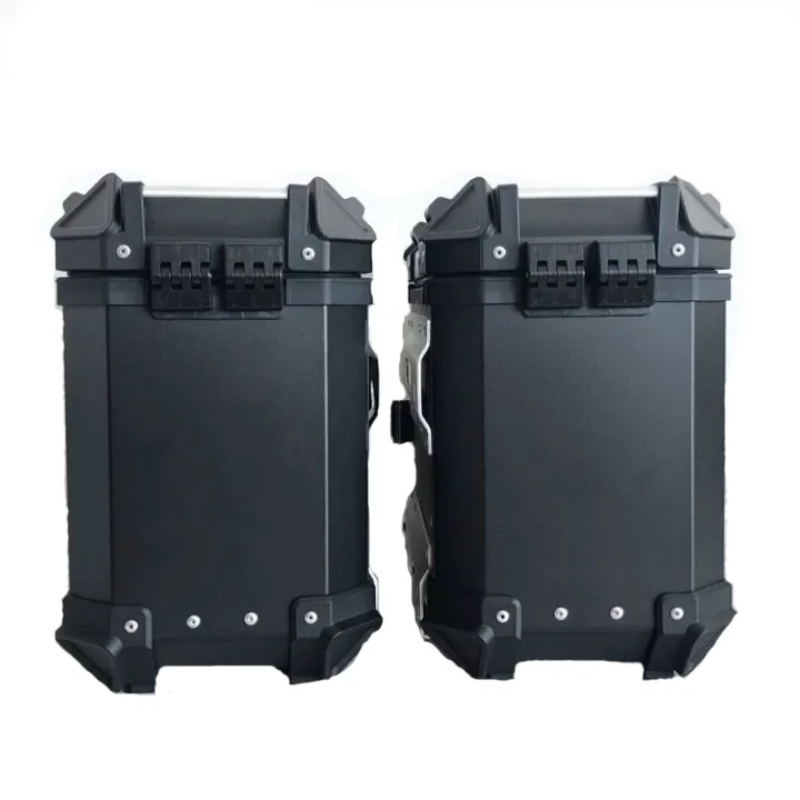 30L Motorcycle Side Box Aluminum Tail Box Rear Case Motorbox Pannier Case