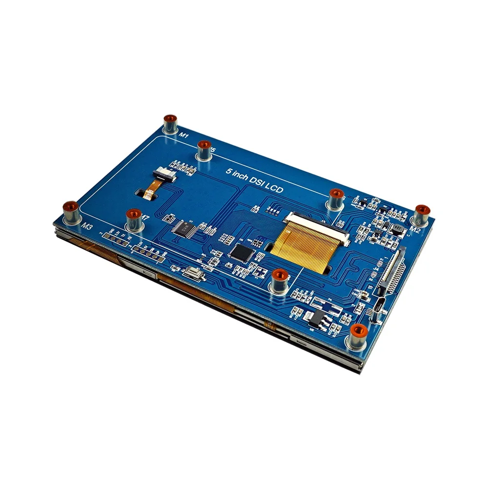 5 inch MIPI DSI touch screen LCD display module for Raspberry Pi driver free