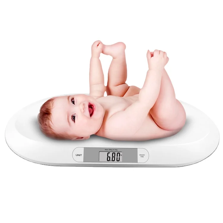 2022 новый дизайн Цифровая безопасность высокой точности для детей до 20 кг по самой низкой цене, белый измерения электронный цифровой детские весы