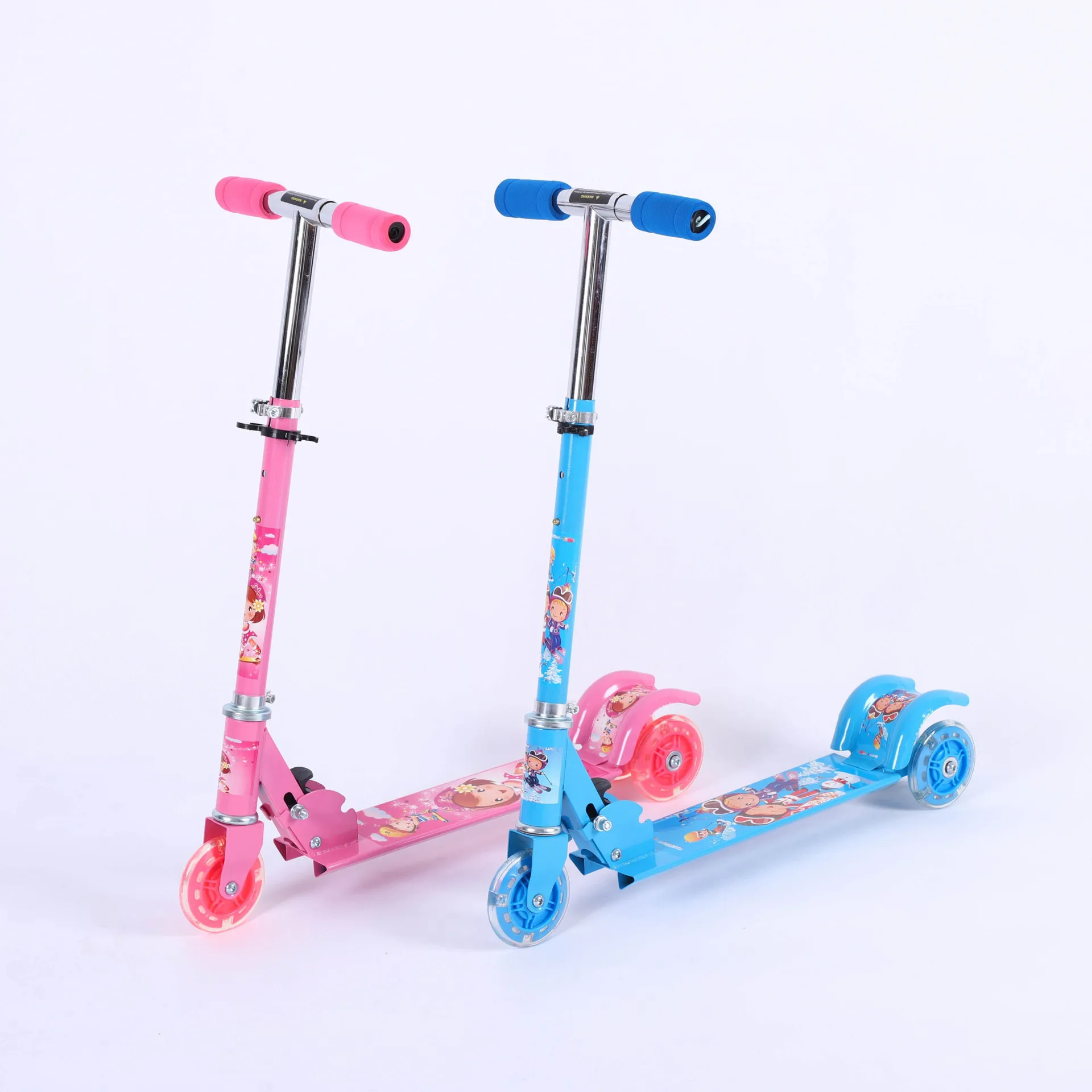 3 wheel scooter for kids baby folding scooters