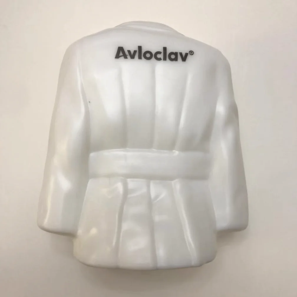 Advertising Medical Gifts Giveaways Promotion Custom Logo Doctor Overall Shape Pen Holder