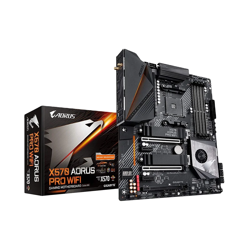 X570 AORUS PRO WIFI PCIe 4.0 SATA 6Gb/s USB 3.2 AMD X570 Mini-ITX Motherboard