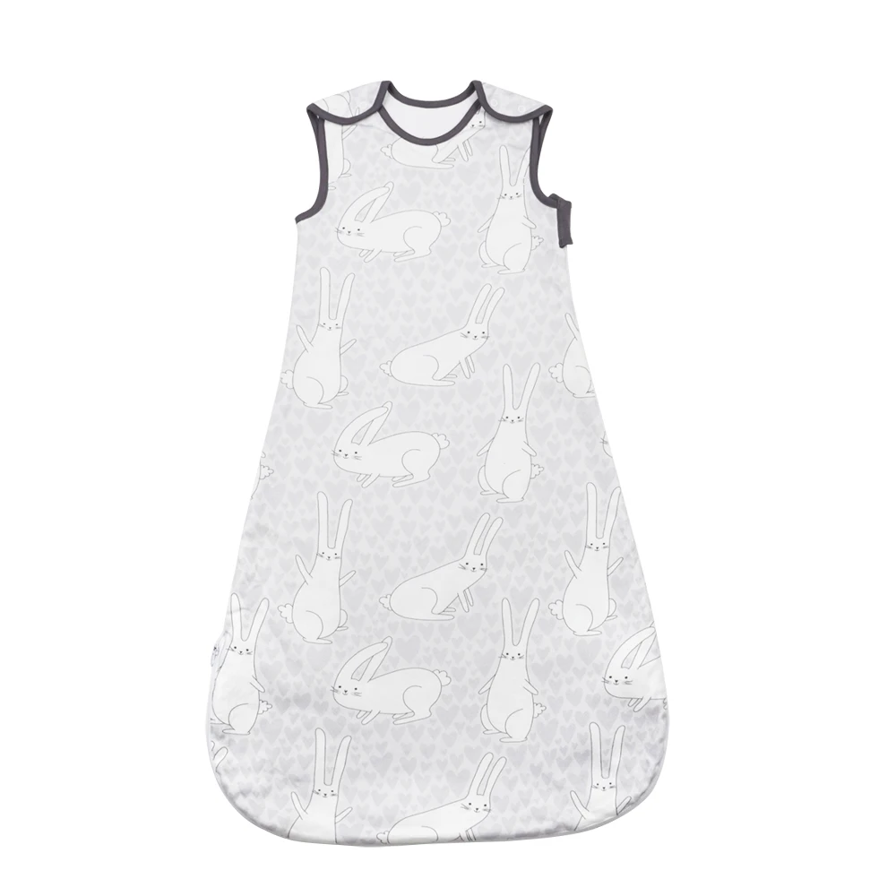 
organic cotton warmed breathable sleep bag newborn baby stroller 1.0TOG sleepsack 100% cotton wearable blanket 