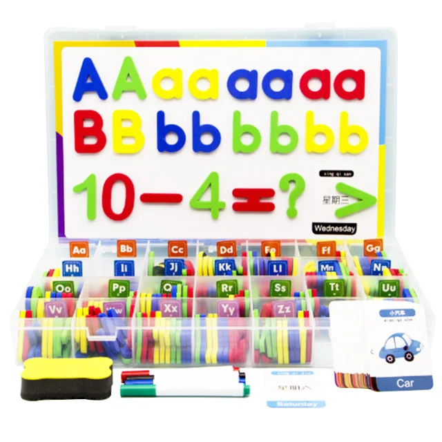 Learning Educational Toys Teaching English Aids EVA Foam Letter Magnets Alphabet Letter Toys For Children
