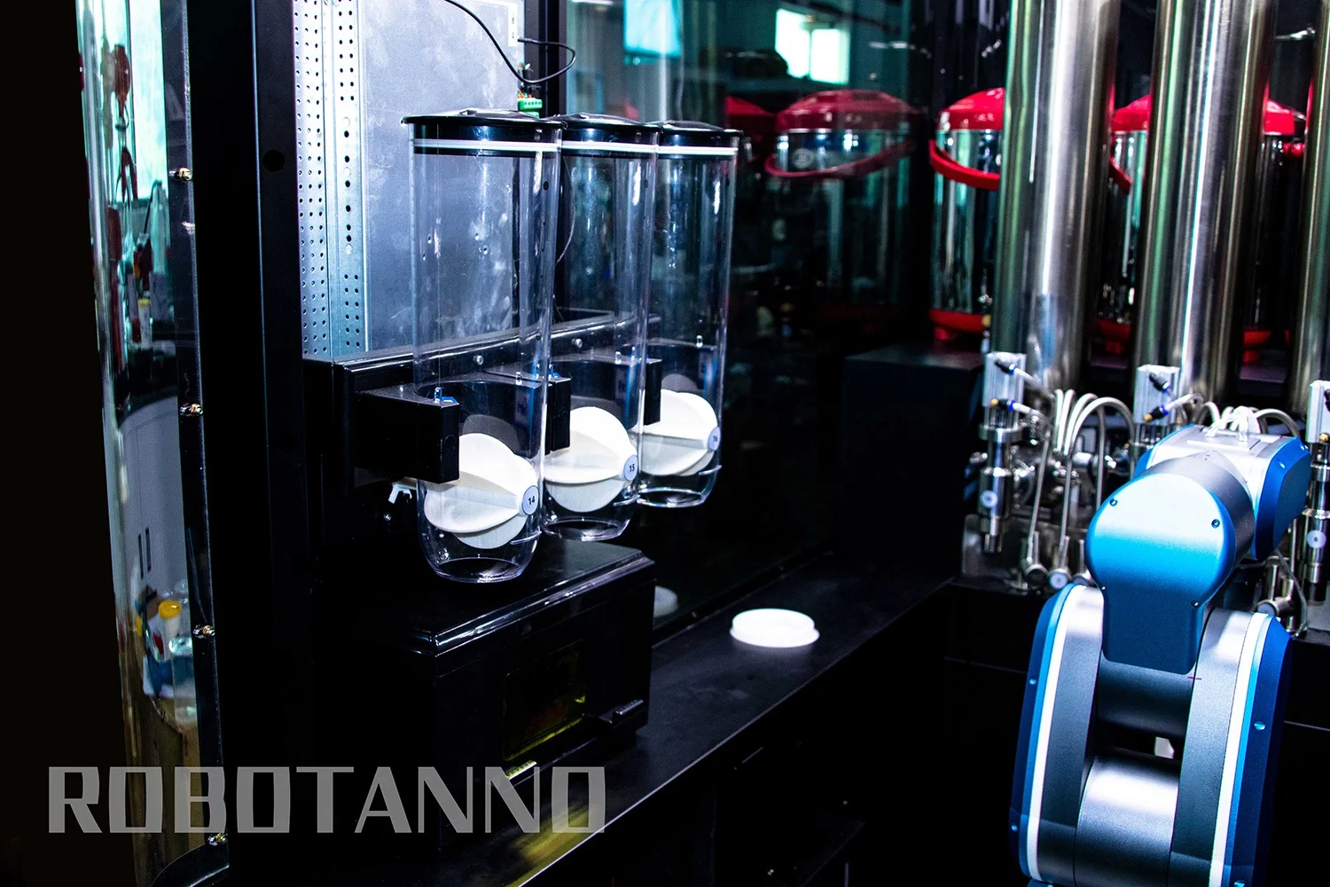 Робот-автомат для продажи пиццы робот-автомат молока Роботизированный торговый автомат