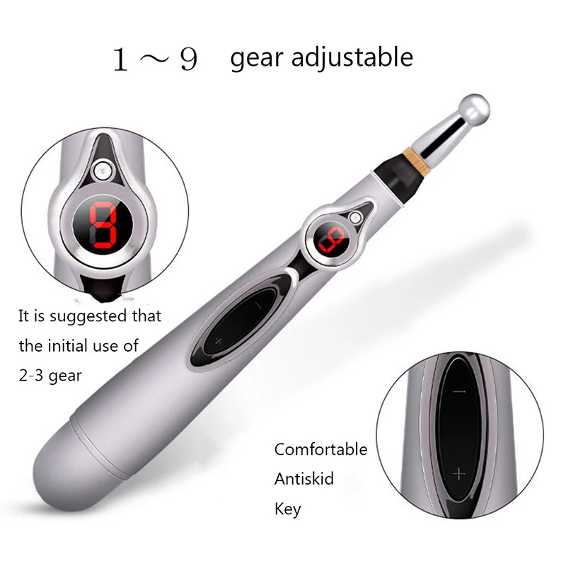 Family Health Care Doctor Infrared Meridian Energy Pen Electric Pulse Acupuncture Pen