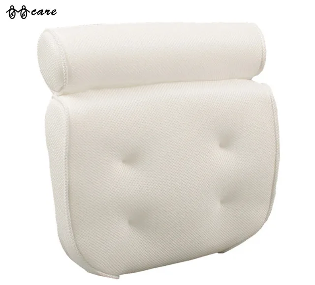 
BBCare Bath Pillow Spa Bathtub Pillow with 4 Suction Cups, Head, Neck, Back and Shoulder Support Bath Pillows for Hot Tub 