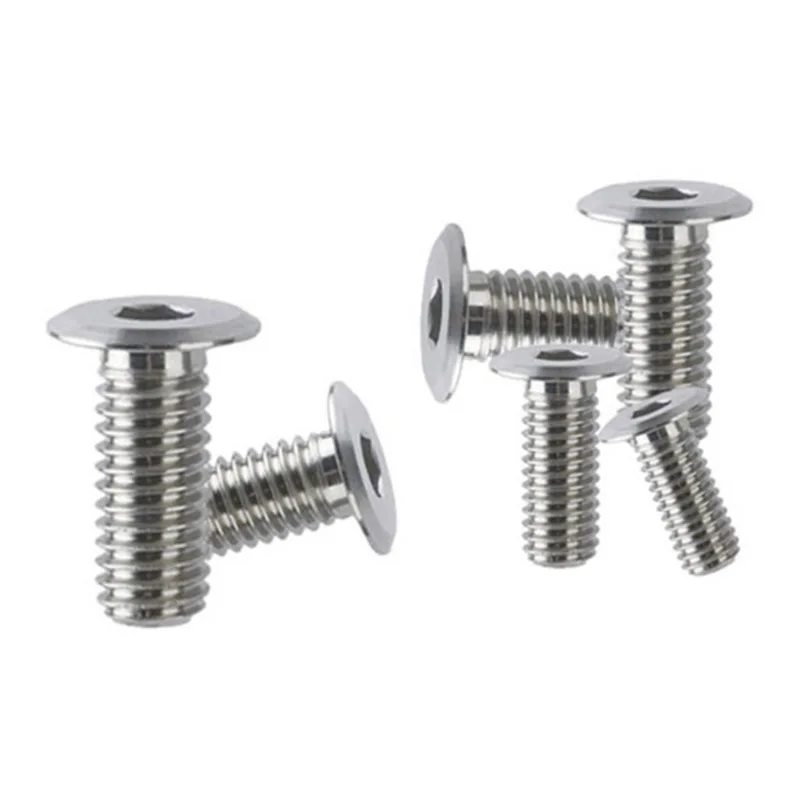 Hot Sale Popular CBSTSR M2-M6 304 Stainless Steel  Ultra Low-Profile Hex custom Socket Cap Screw