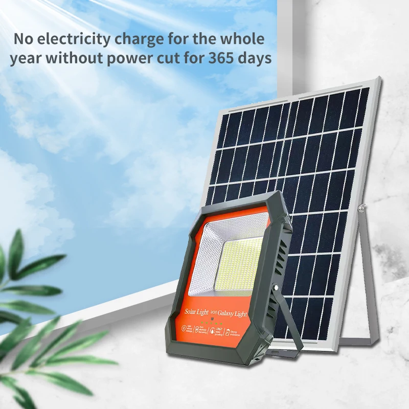 Outdoor High Power Industrial Solar LED Flood Light Waterproof Solar Garden Lights Solar Motion Sensor Wall Light