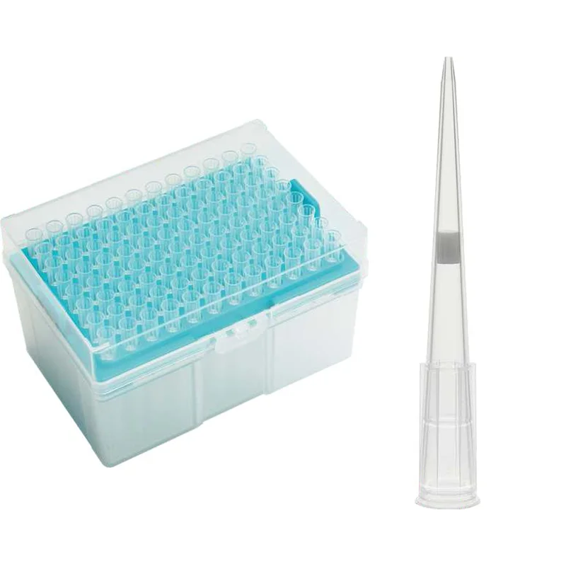 Good Price Filter Pp Plastic 200U L Bulked Plastic Pipette Tips Fit For Gilson Finland