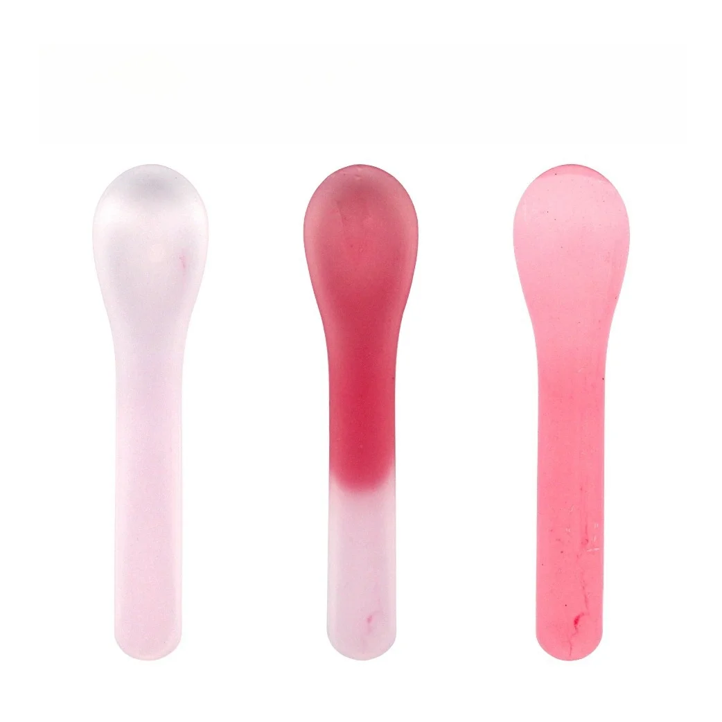 Food grade color changed temperature sensing thermochromic spoon for ice cream cone yogurt cereal
