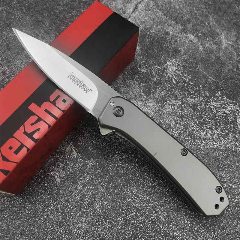 Kershaw Amplitude 3870 Outdoor All steel hunting knives Camping EDC survival folding pocket knife