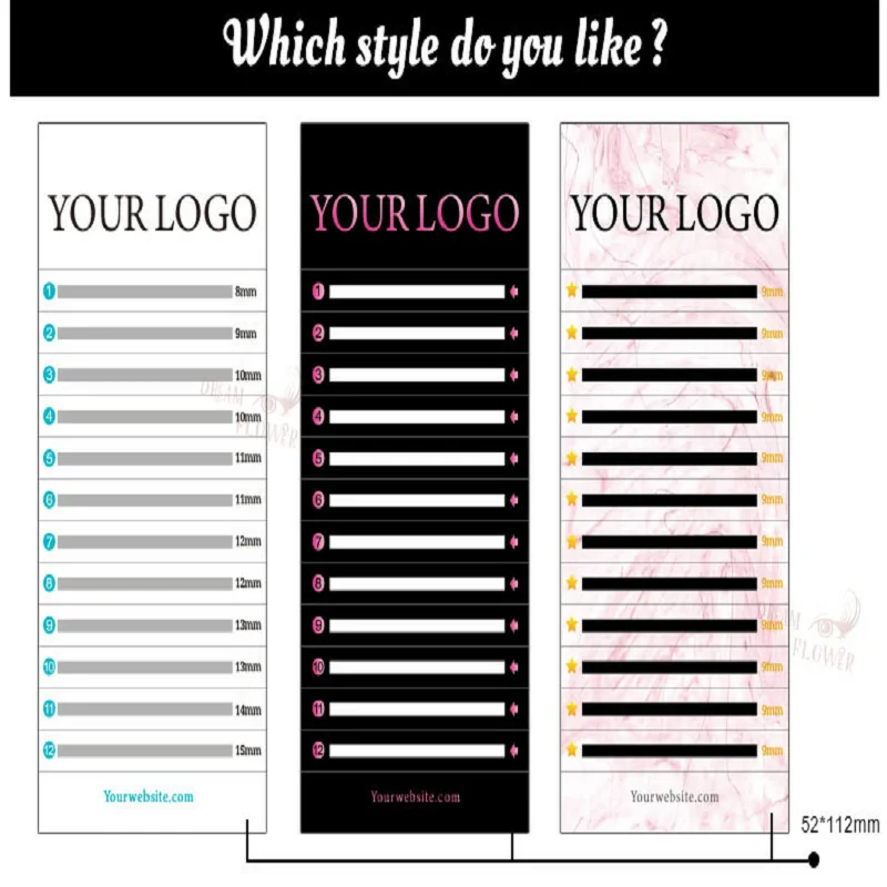 Lash extension style lashes & Free Sample faux mink eyelashes  5-25mm Length volume lash extension private label volume