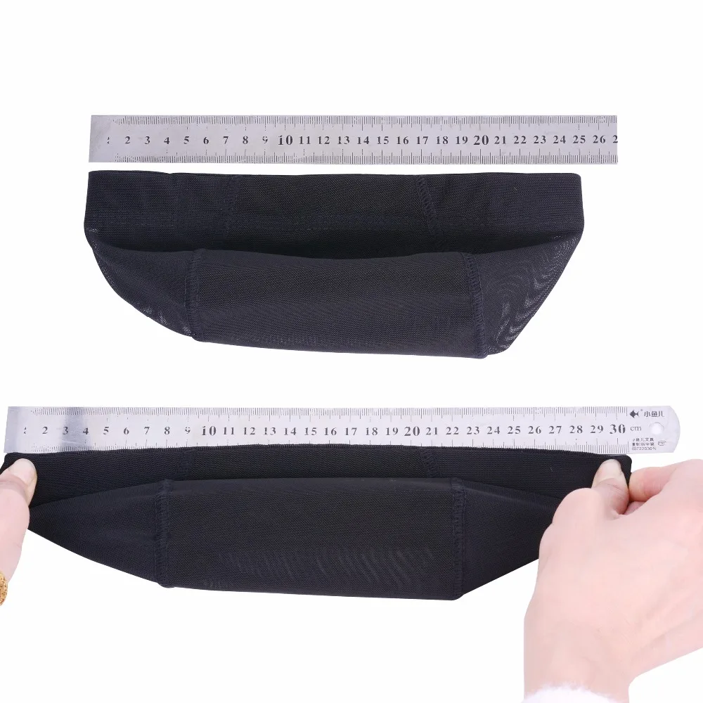 Lovely 3 Look Net Elastic mesh Spandex dome Wig Caps For Making Wigs