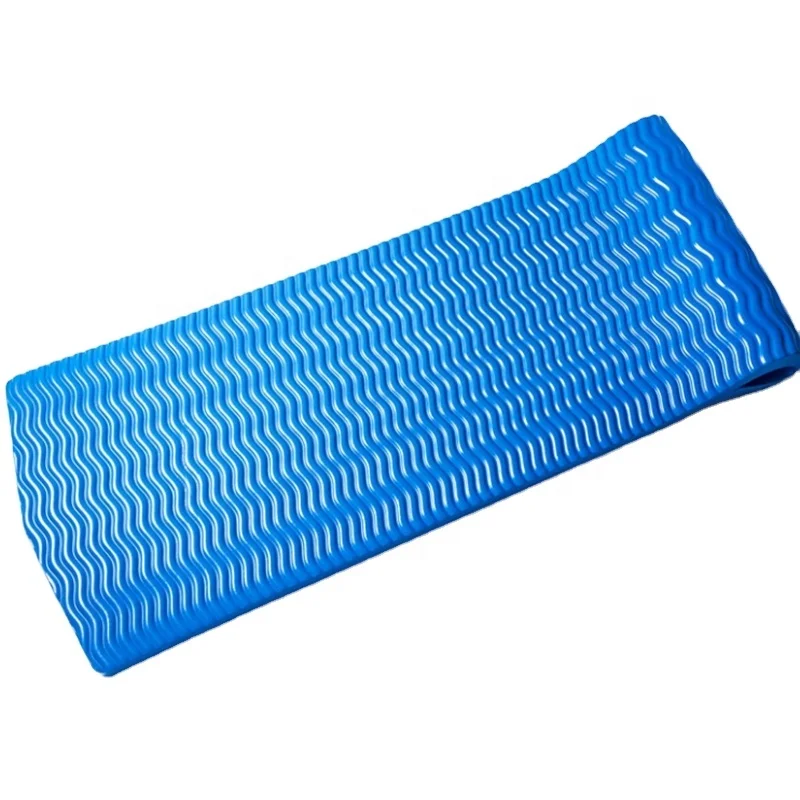 Swimming pool float NBR/PVC vinyl coated foam pool bed with cushion