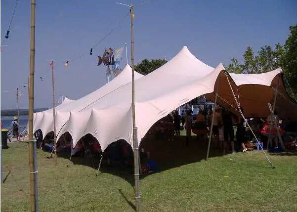 hi quality waterproof stretch marquee tent fabric