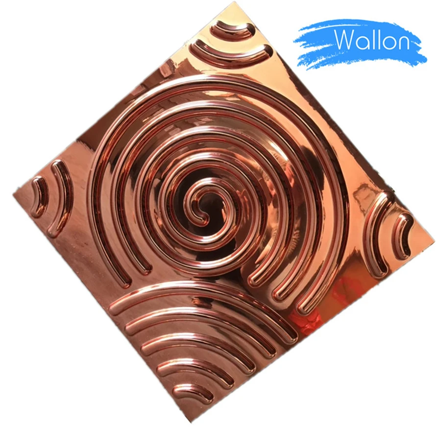 Waterproof PVC 3D Wall Panel For Bathroom Wall Covering Panel