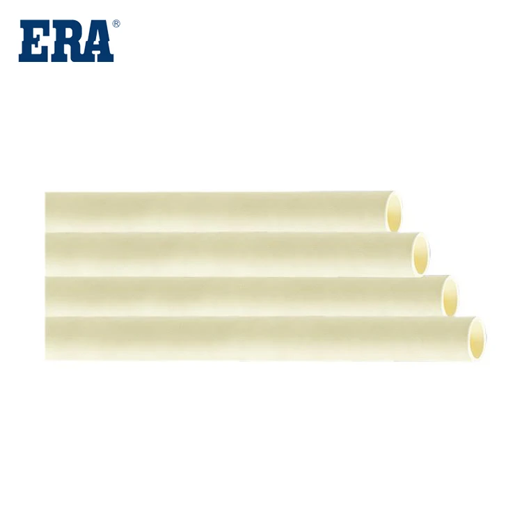 ERA Competitive Prices Sewage Treatment Products CPVC DIN8079 Standard Fittings High Pressure Plastic Pipes 20 25 32MM