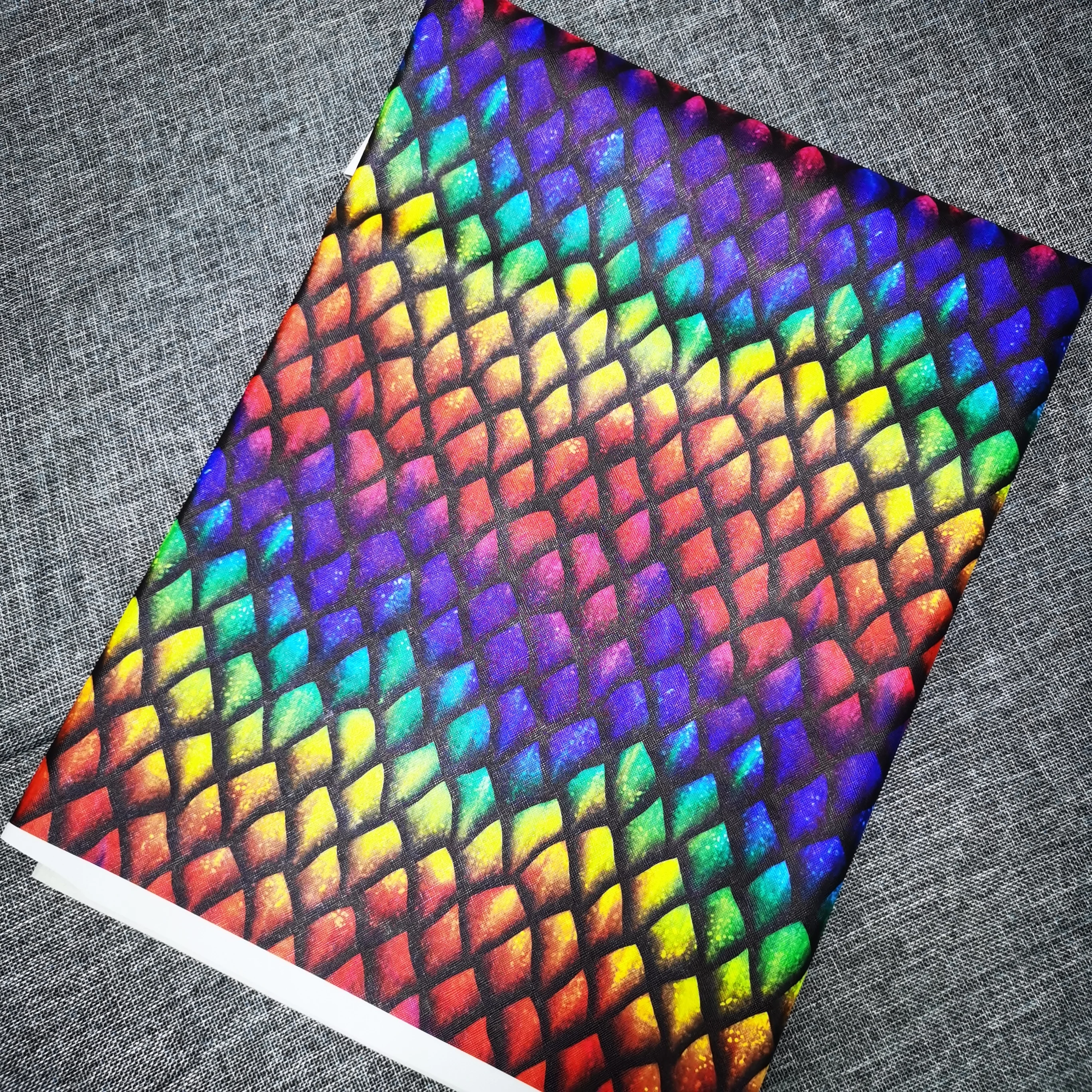 Synthetic Leather Products With PU Fabrics  For Bags and Sofa digital printing