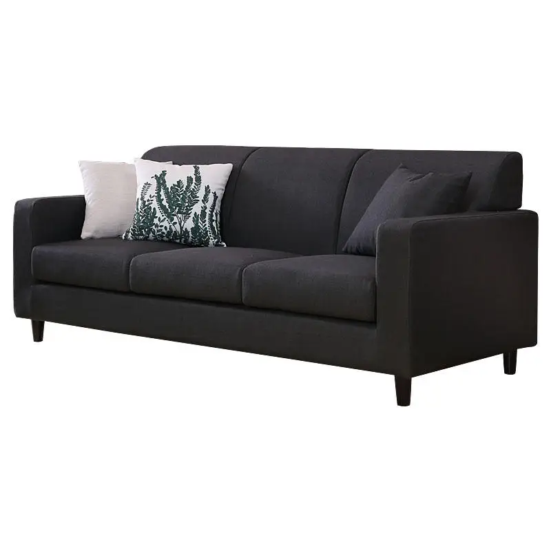 Nordic Simple Modern Small Family Sofa Double Three People Apartment Studio Small Sofa All Open and Wash Sofa