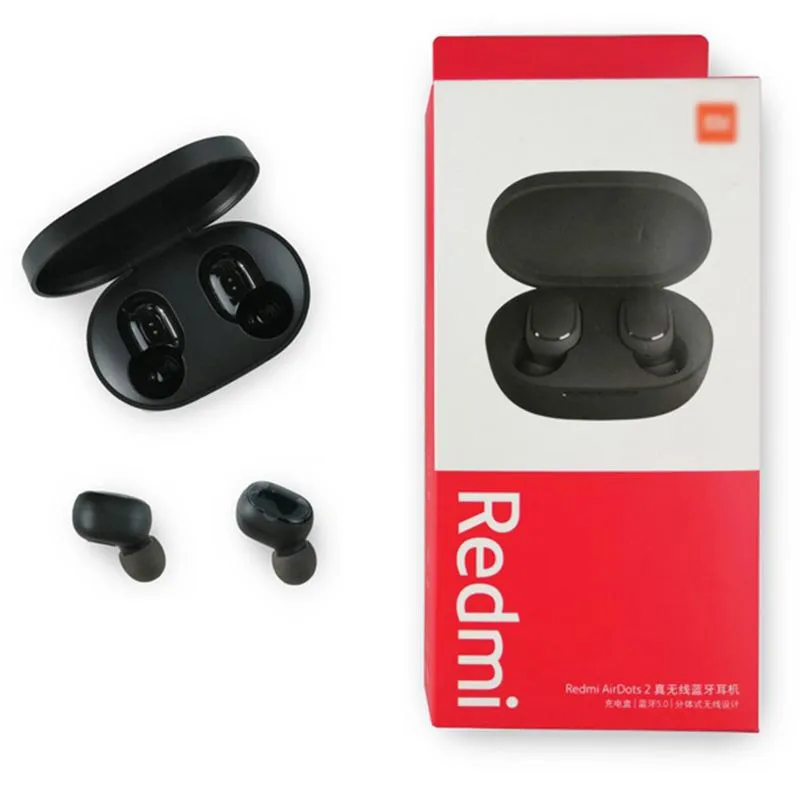 Airdots 2 Hi-Q True Wireless Earbuds Headphone in-Ear Earphones with Portable Charging Case for airdots 2