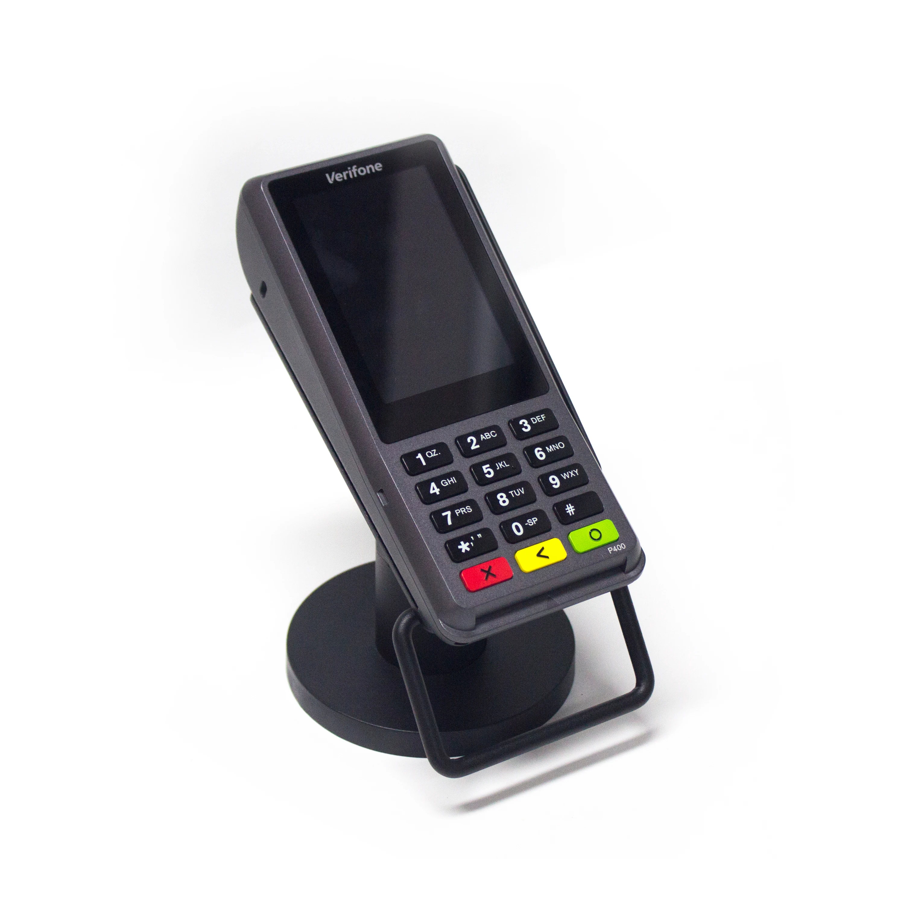 Metal rotatable credit card terminal holder POS machine stand POS device holder for verifone P200/P400 plus